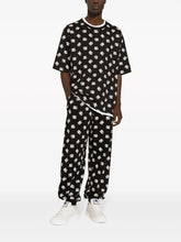 monogram print cotton T-shirt